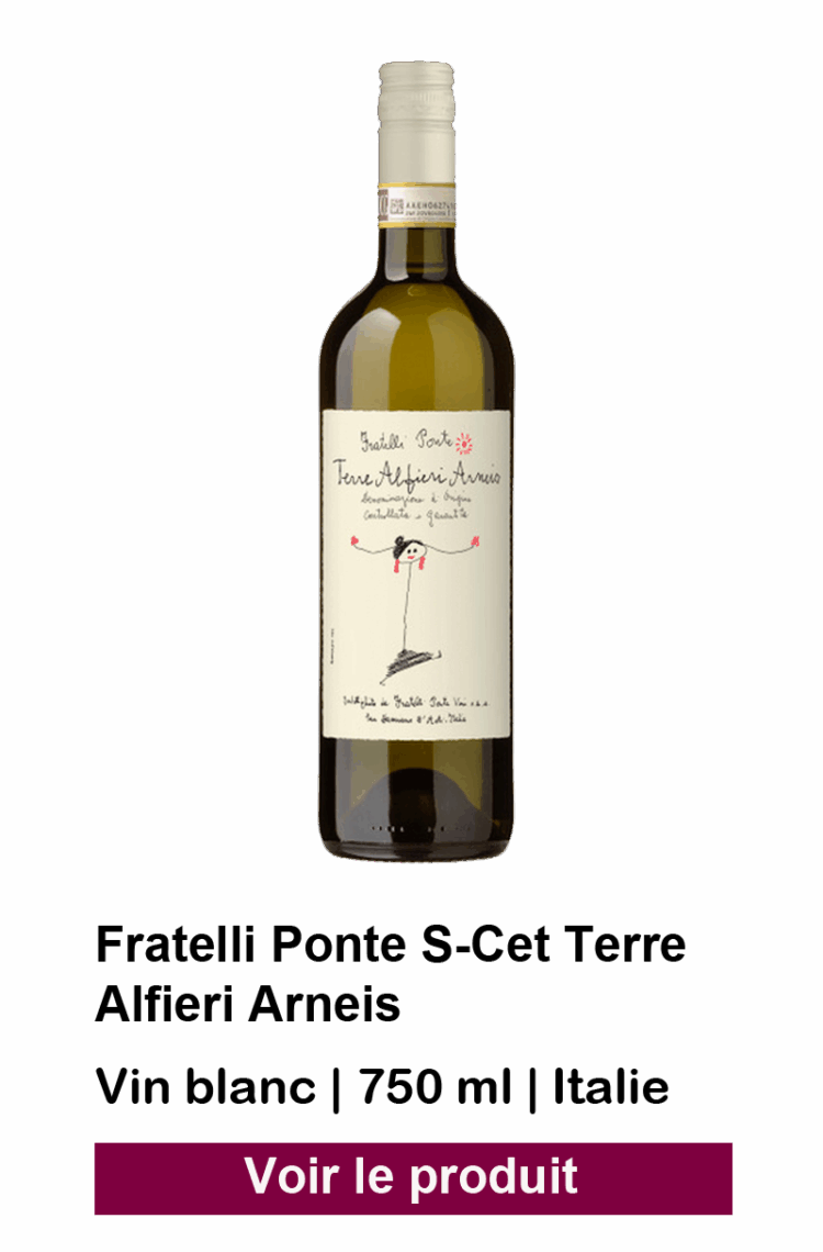 Fratelli Ponte S-cèt Terre Alfieri Arneis