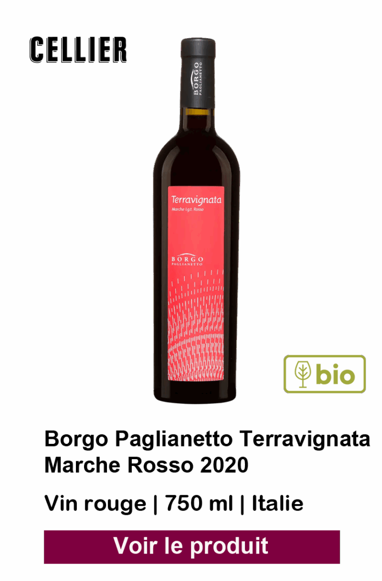 Borgo Paglianetto Terravignata Marche Rosso Bio IGT 2020