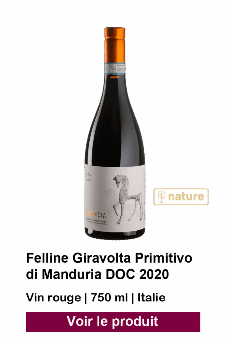 Felline Giravolta Primitivo di Manduria DOC 2020