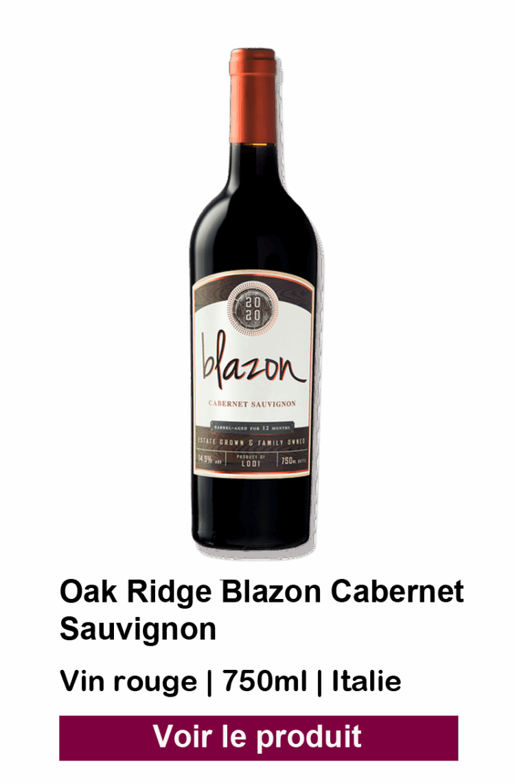 Oak Ridge Blazon Cabernet Sauvignon