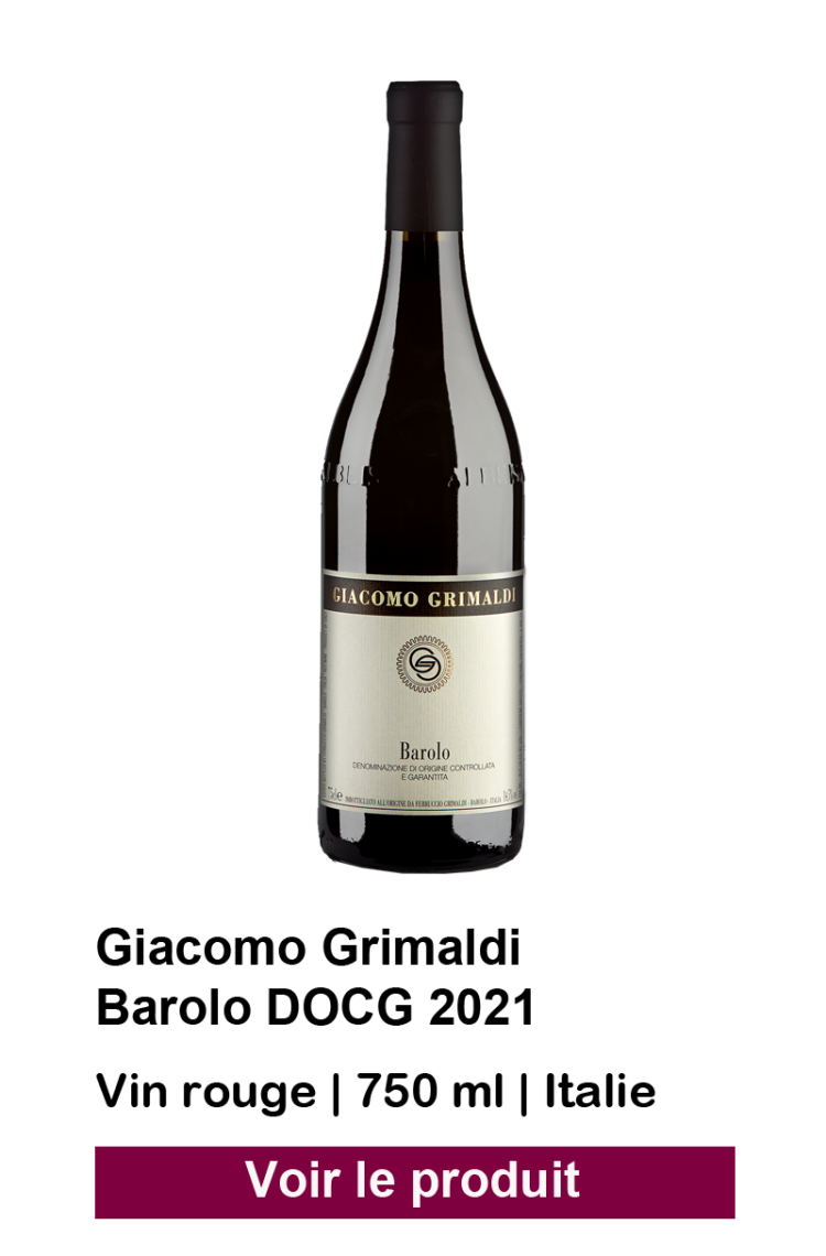 Giacomo Grimaldi Barolo DOCG 2021
