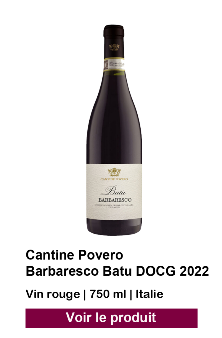 Cantine Povero Barbaresco Batu DOCG 2022
