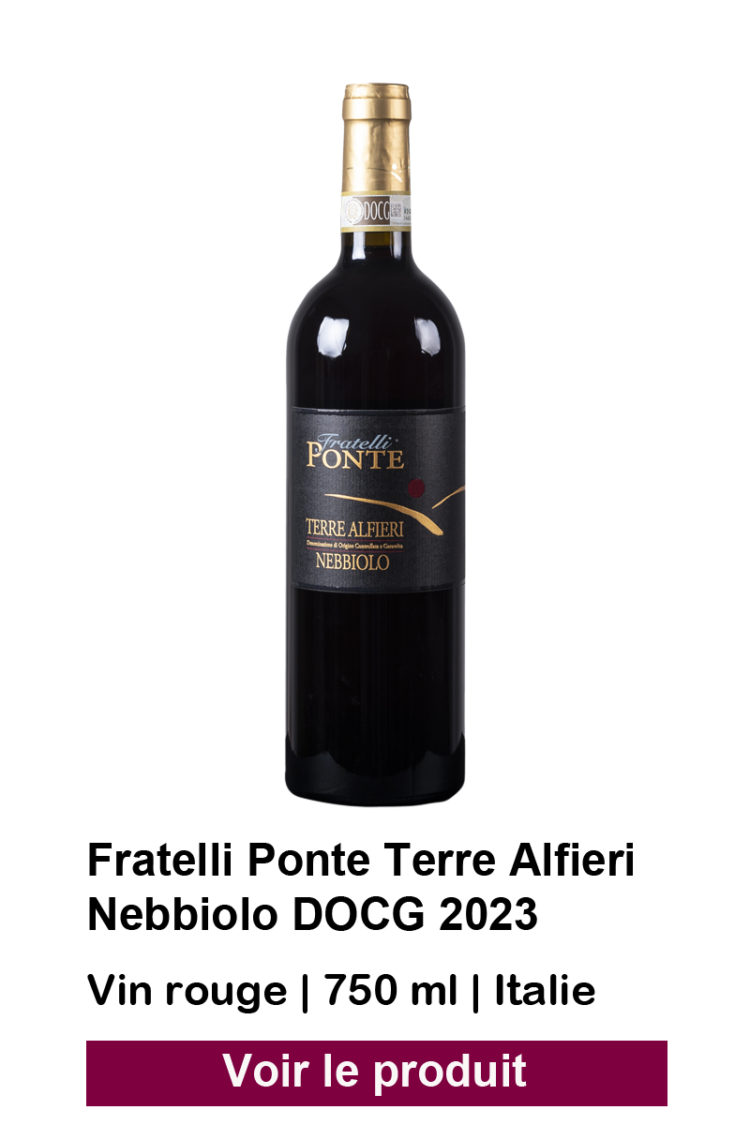 Fratelli ponte Terre Alfieri Nebbiolo DOCG 2023