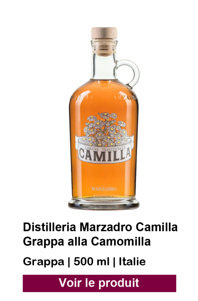 Distilleria Marzadro Camilla Grappa alla Camomilla 500ml