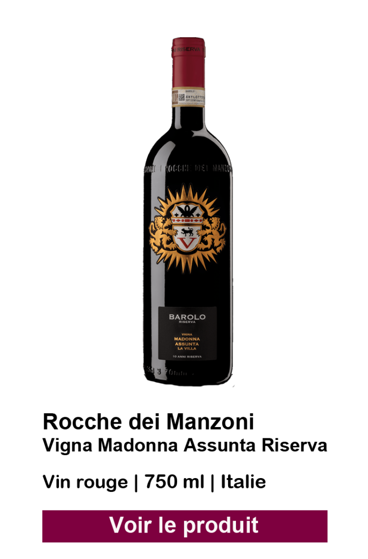 Rocche dei Manzoni Vigna Madonna Assunta la Villa Riserva 2012